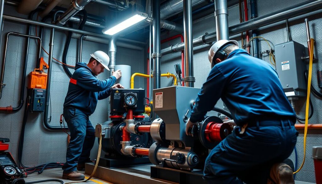 On-site installations and maintenance