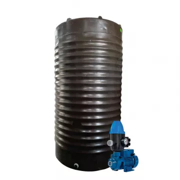 1000l Slim tank and 0.75kw Peripheral Water Pump & Controller