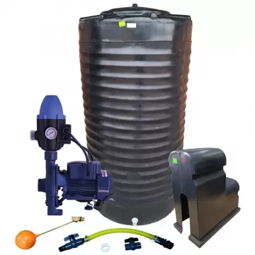 1000l slim tank & 1.1kw Monoblock Water Pump kit