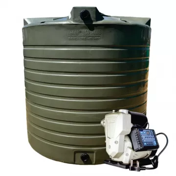 15 000l Water tank and VSP .75KW Booster Pump System (with VSD)
