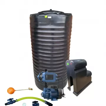 1000l slim tank & 0.37kw Econo Peripheral Water Pump