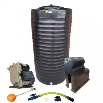 1000l Slim tank & VSP 0.75KW Booster Pump System (with VSD)